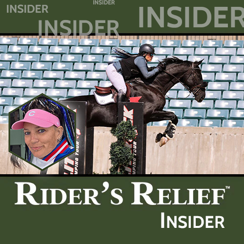 Image of Hayley Kolar riding in competition