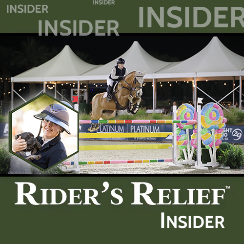 Jennifer Porter riding in competition