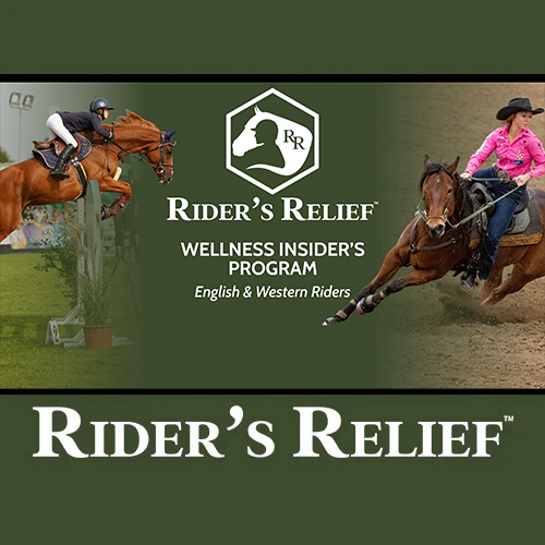 Image of Title Screen of Rider's Relief Wellness Program Title Page