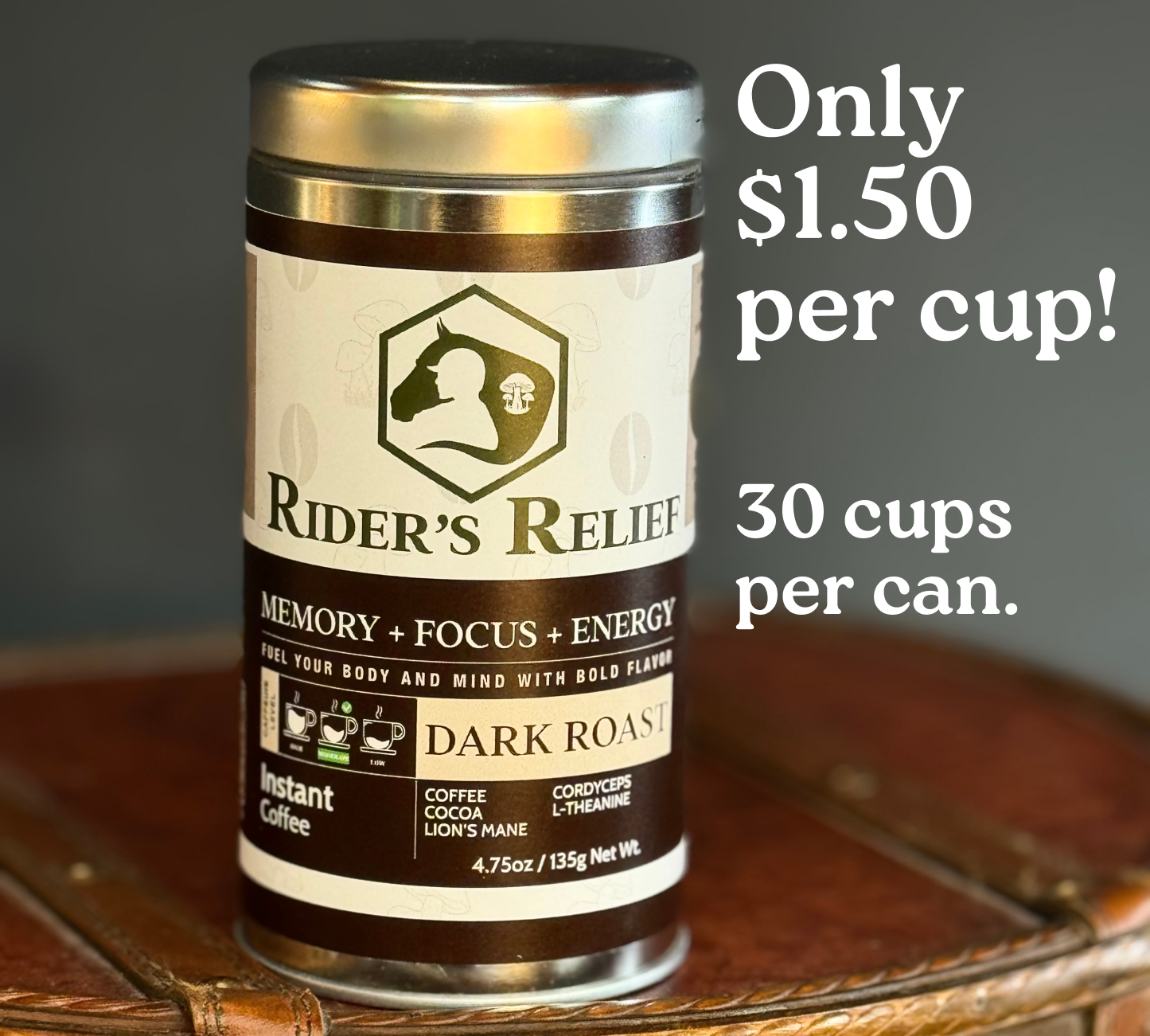 Rider's Roast - Performance Mushroom Coffee – Rider's Relief™